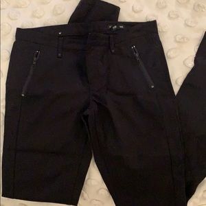 Club Monaco Slim Pants in Black size 2